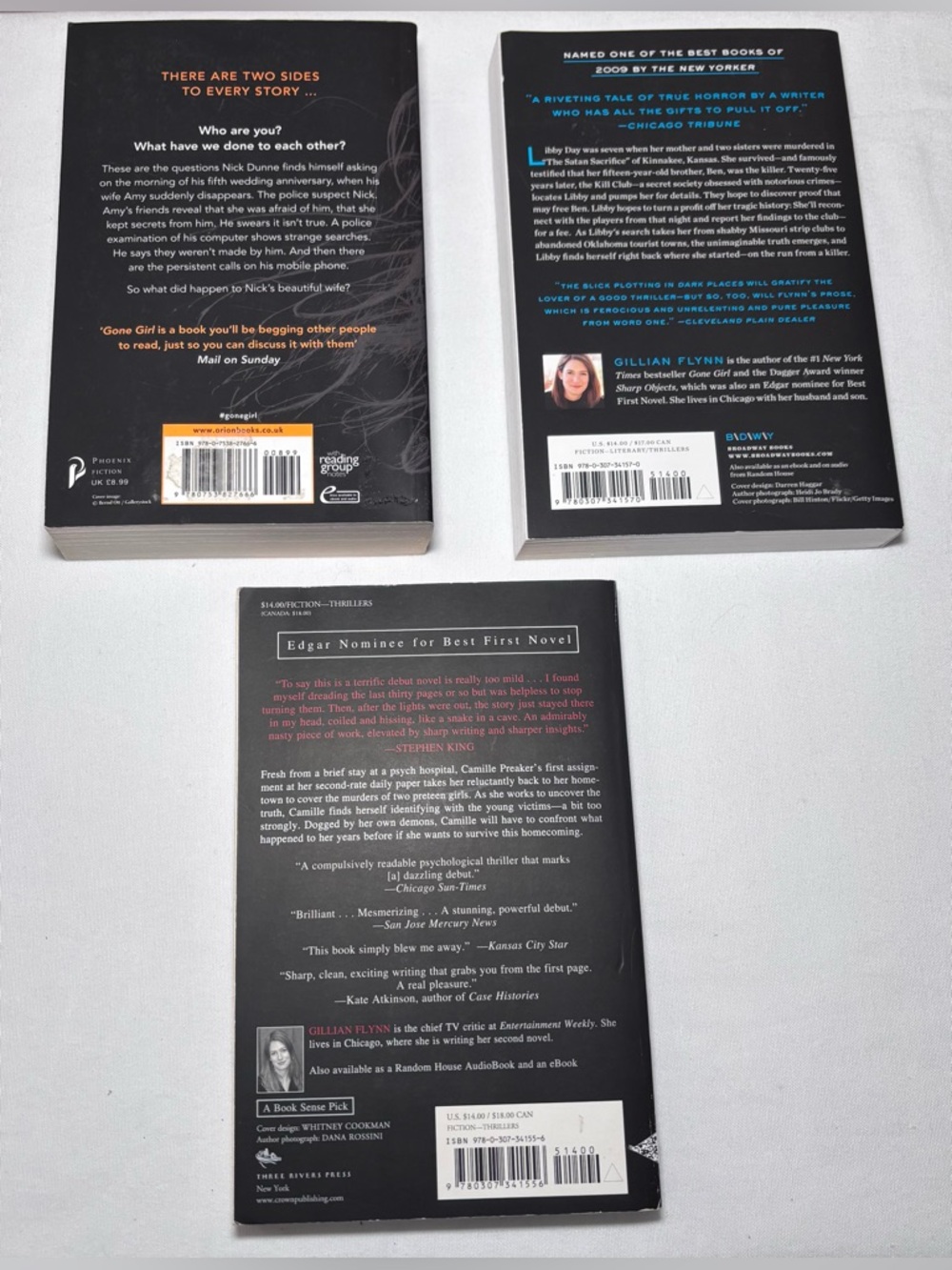 Gillian Flynn Novels - 3 Book Bundle - Picture 2 of 6